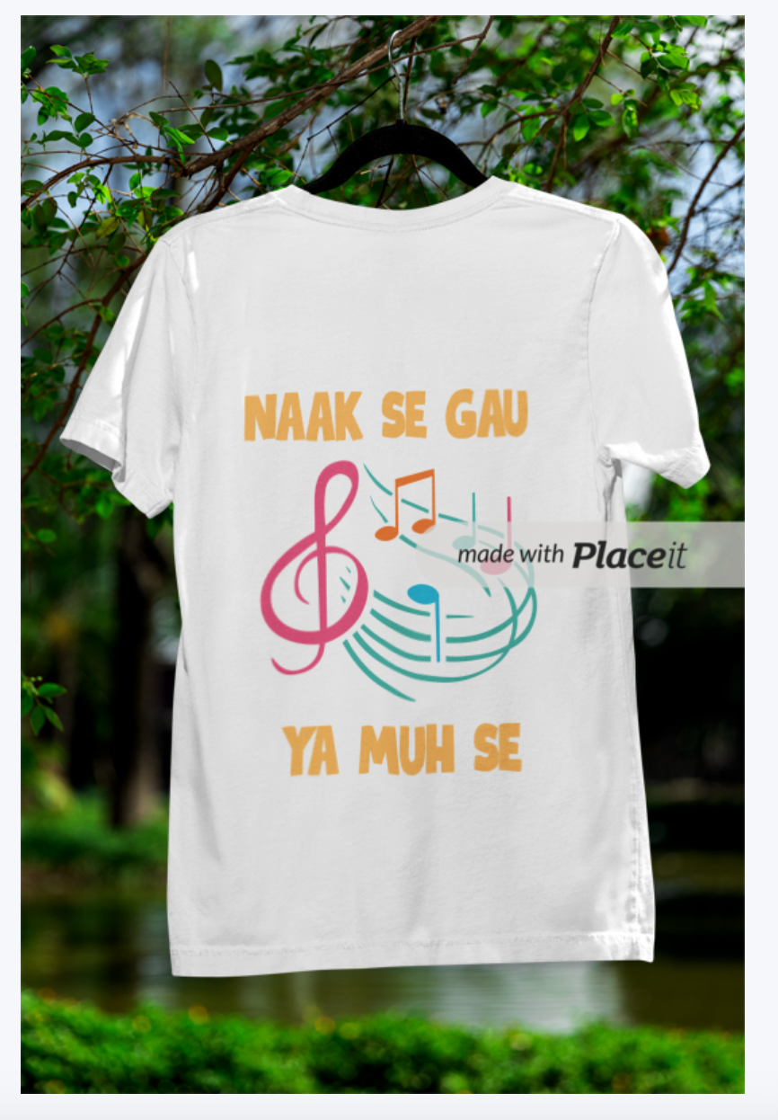 Naak Se Gau Ya Muh Se? – Ultimate Desi Confusion Tee